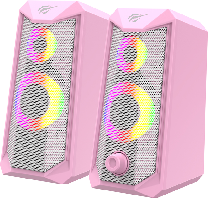 System akustyczny Havit HV-SK202 USB 2.0 Pink (SK202 pink) - obraz 1