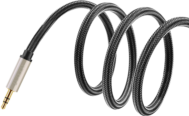 Kabel Ugreen AV125 3.5 mm Male to 3.5 mm Male 2 m Gray (6957303816040) - obraz 2