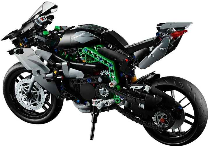 Конструктор LEGO Technic Мотоцикл Kawasaki Ninja H2R 643 деталі (42170) - зображення 3