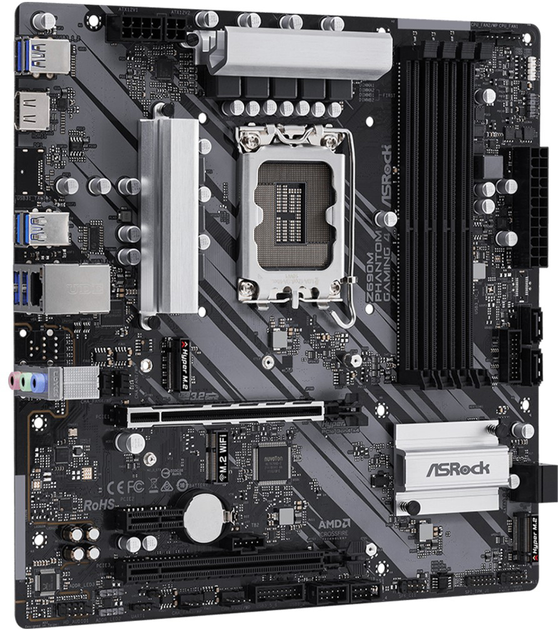 Материнская плат ASRock Z690M PHANTOM GAMING 4 - изображение 6