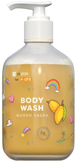 Płyn do mycia ciała dla dzieci HiSkin Kids Body Wash Mango Salsa 400 ml (5907775548322) - obraz 1