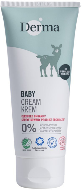 Cream łagodny krem pielęgnacyjny Derma Eco Baby 100 ml (5709954024357) - obraz 1