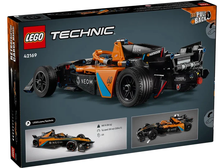 Конструктор LEGO Technic Гоночный автомобиль NEOM McLaren Formula