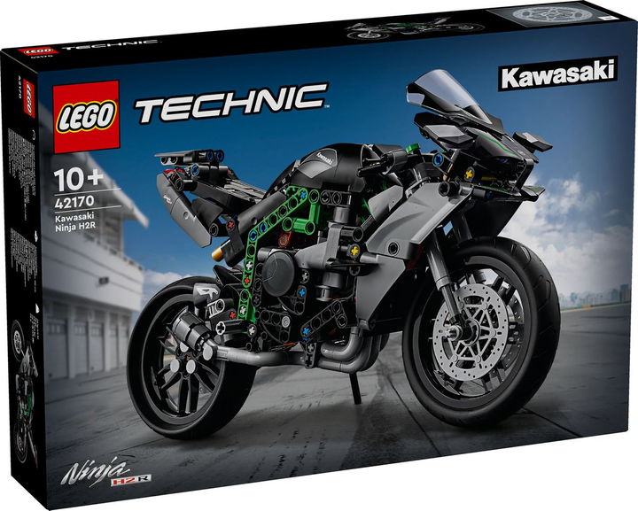 Конструктор LEGO Technic Мотоцикл Kawasaki Ninja H2R 643 детали (42170 ...