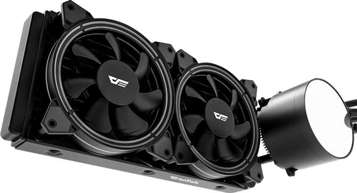 Chłodzenie wodne DarkFlash Symphony TR240 Black (TR240 Black) - obraz 5