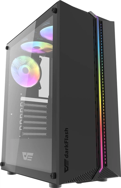 Obudowa komputerowa DarkFlash DK151 Black (DK151 Black) - obraz 7