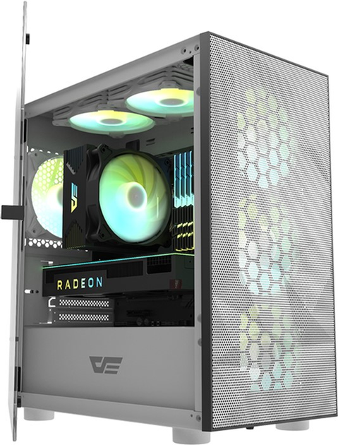 Корпус DarkFlash DLM21 Mesh White (DLM21 Mesh white) - зображення 15