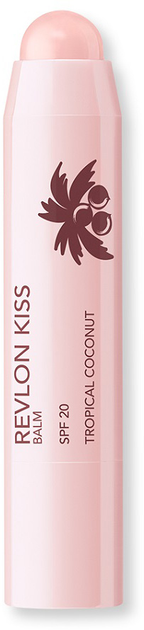 Бальзам для губ Revlon Kiss Balm 010 Tropical Coconut 2.6 г (309971879104) - зображення 1
