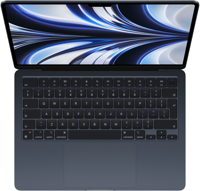 Ноутбук Apple MacBook Air 13.6" M2 8/512GB 2022 (MLY43ZE/A) Midnight - зображення 2