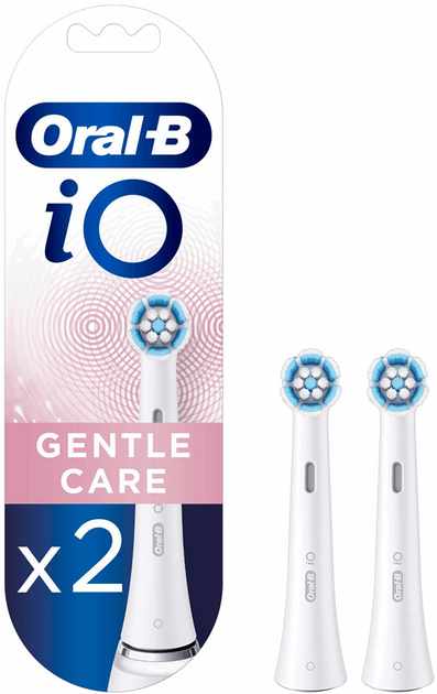 Насадки до зубної щітки Oral-B iO Gentle Care 2 шт (4210201301943) - зображення 1