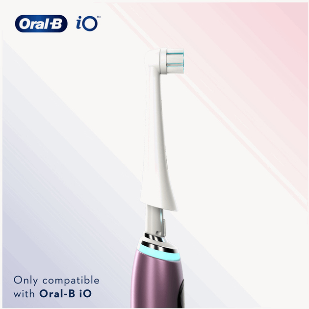 Насадки для зубної щітки Oral-B iO Gentle Care 2 шт (4210201301943) - зображення 3