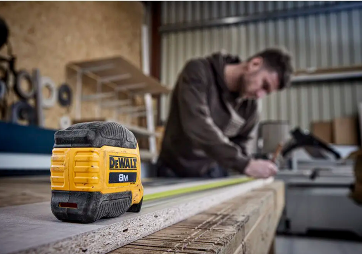 Рулетка измерительная DeWALT COMPACT L=8 м, B=28 мм DWHT38128-0 - изображение 3