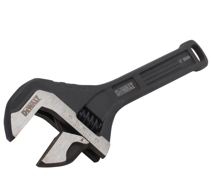 Ключ гайковий розсувний DeWALT 250мм, максимальний розмір гайки 33 мм DWHT80268-0 - зображення 2