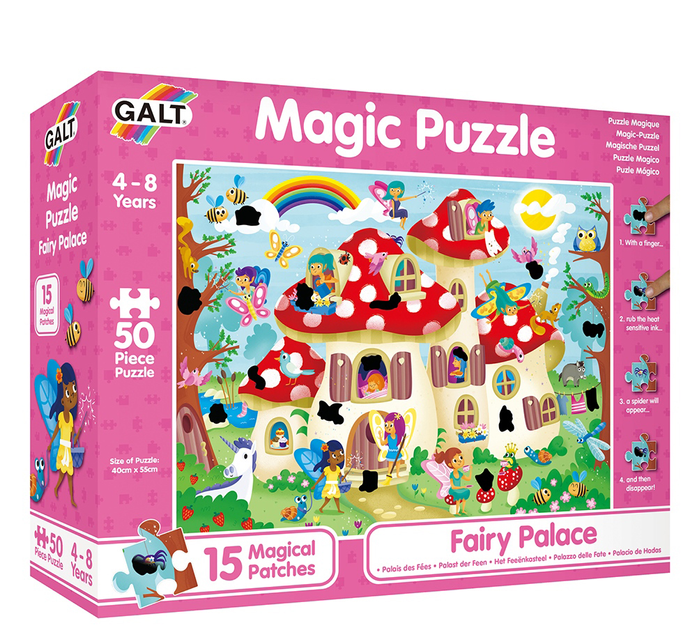 Puzzle Galt Fairy Palace 50 elementów (5011979552617) - obraz 1