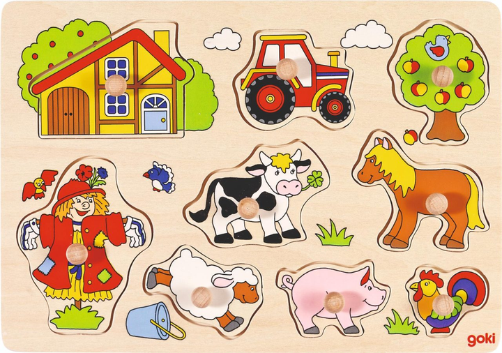 Puzzle Goki Farm VI 9 elementów (4013594579957) - obraz 1