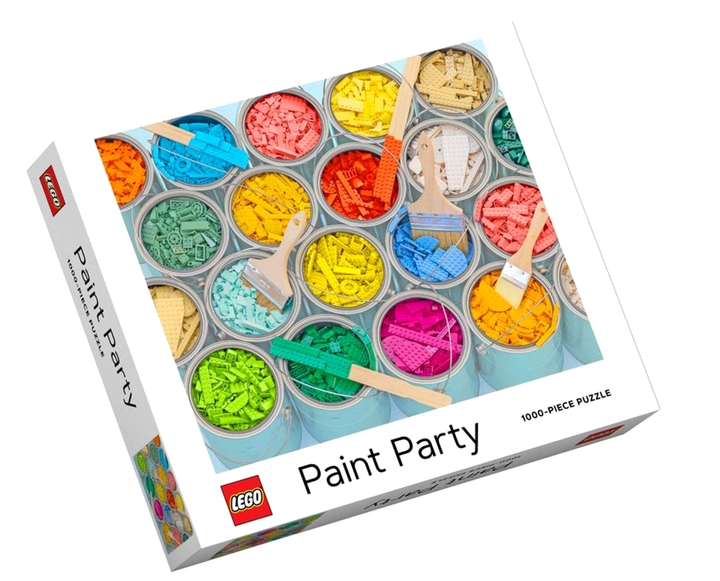 Puzzle LEGO Paint Party 1000 elementów (9781452179704) - obraz 1
