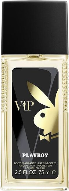 Perfumowany spray męski Playboy VIP 75 ml (5050456521517) - obraz 1