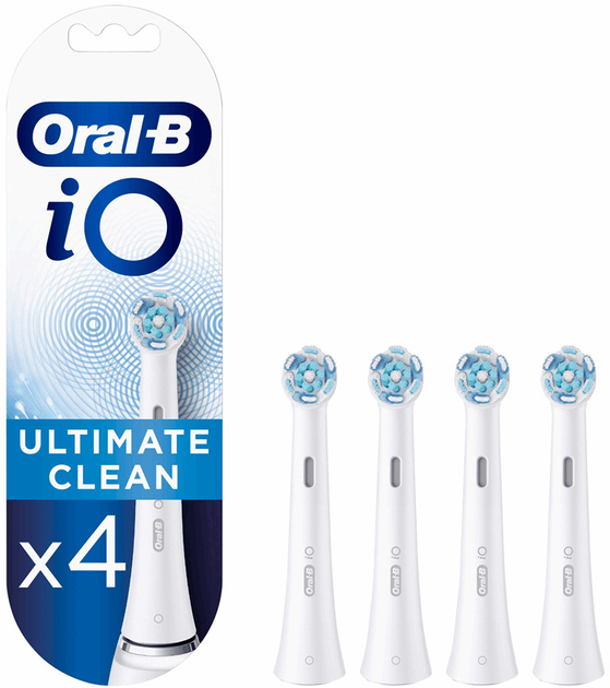 Насадки до зубної щітки Oral-B iO Ultimate Clean 4 шт (4210201301677) - зображення 1