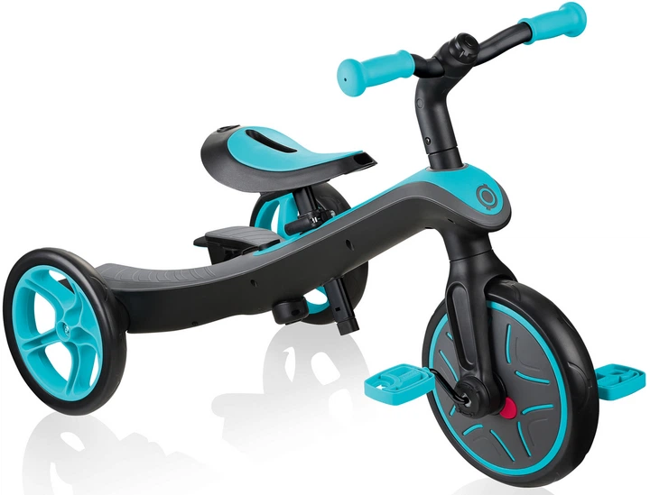 Велосипед детский трехколесный Globber Explorer Trike 4 в 1 Бирюзовый (632-105-3) - изображение 5