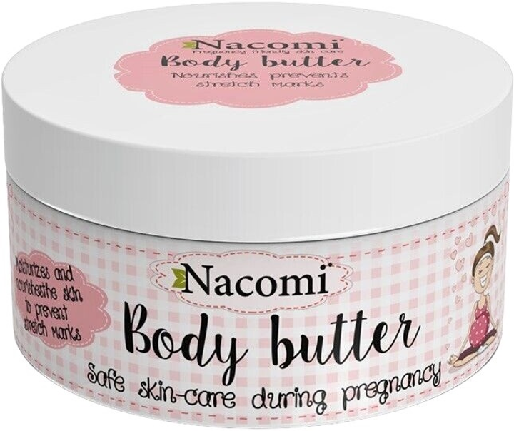 Masło do ciała Nacomi body butter dla kobiet w ciąży 100 g (5901878684413) - obraz 1