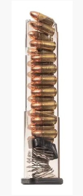 Магазин ETS для Glock 48/43Х 9 мм. Емкость - 19 патронов - изображение 2