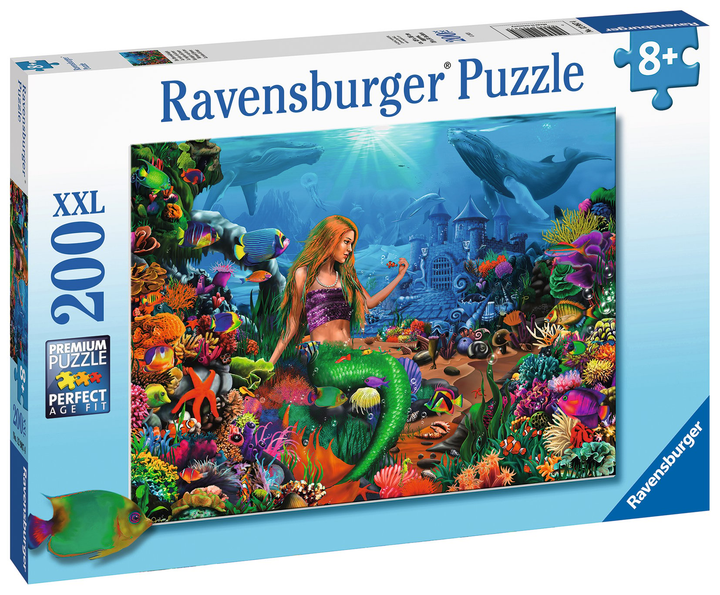 Пазл Ravensburger Mermaid Queen 200 елементів (4005556129874) - зображення 1