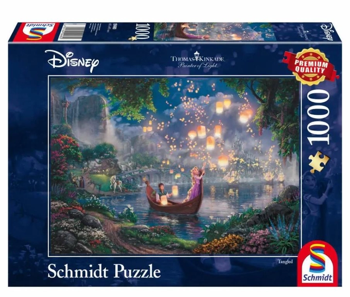 Puzzle Schmidt Thomas Kinkade: Disney Rapunzel 1000 elementów (4001504594800) - obraz 1
