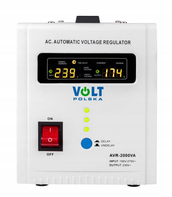 Стабилизатор сетевого напряжения Volt Polska AVR-2000VA 5AVR2000SE 2000 ...