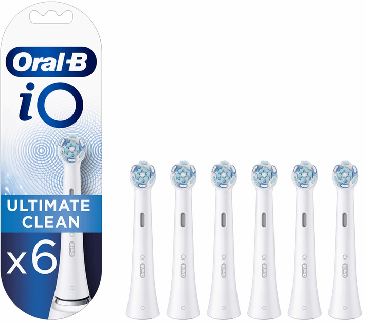 Końcówki do szczoteczki Oral-B iO Ultimate Clean 6 szt (4210201417828) - obraz 1