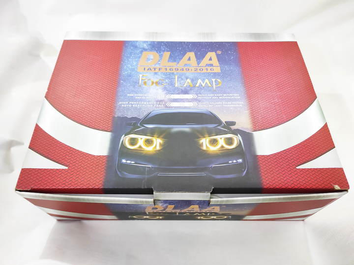 Противотуманные фары ПТФ туманки DLAA на Daewoo Lanos 02- DW-037W Дэу Ланос V04654 - изображение 5