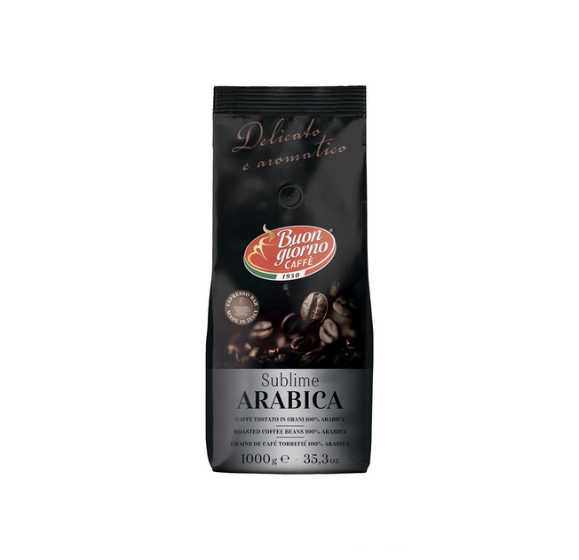 Купить Кофе зерновой Buongiorno Arabica 1кг – ROZETKA. Выгодная цена на ...