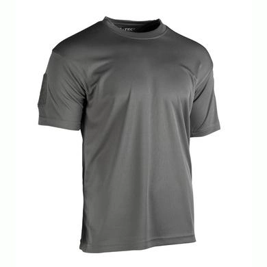 Футболка швидкосохнуча MIL-TEC Tactical T-Shirt Quickdry Urban Сірий 3XL - зображення 1
