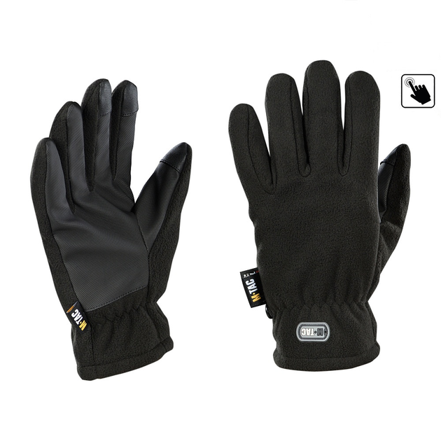 M-Tac перчатки Fleece Thinsulate Black L - изображение 1