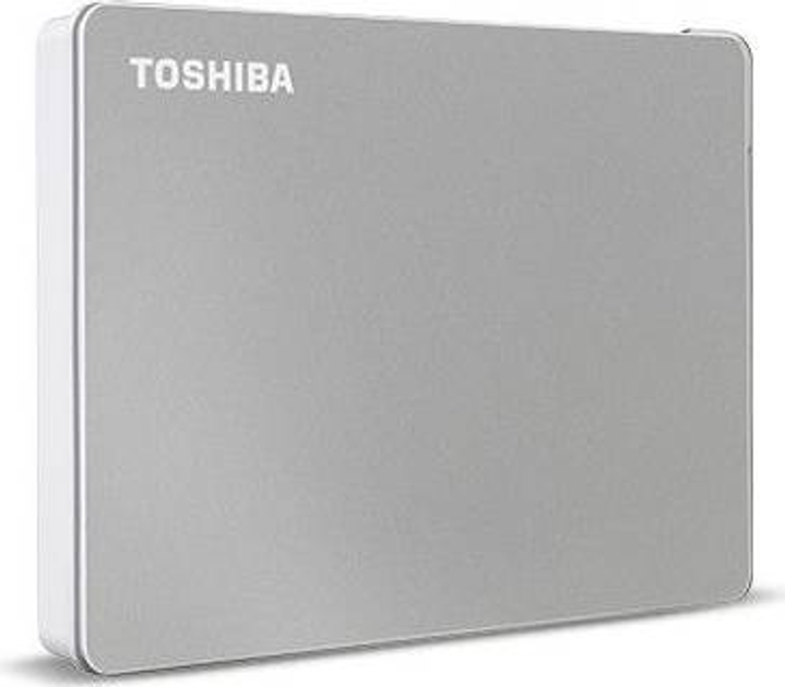 Жорсткий диск 2.5 4ТБ Toshiba Canvio Flex 3.2 Gen 1 (3.1 Gen 1) Срібний (HDTX140ESCCA) - зображення 2