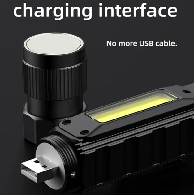 Ліхтар багатофункціональний акумуляторний SuperFire G19 200 Lumen IP31 (6956362931534) - зображення 5