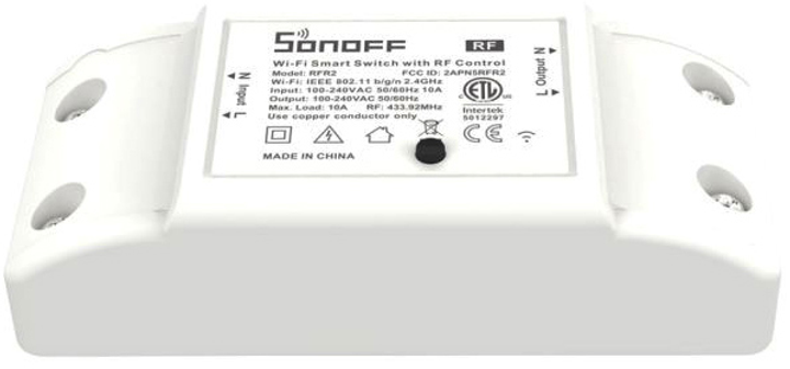 Inteligentny Wi-Fi przełącznik Sonoff c RF 433 mHz (M0802010002) - obraz 2