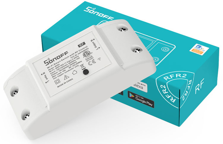 Inteligentny Wi-Fi przełącznik Sonoff c RF 433 mHz (M0802010002) - obraz 4