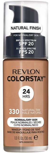 Тональна основа Revlon ColorStay Makeup SPF20 для нормальної та сухої шкіри 330 Natural Tan 30 мл (309974677097) - зображення 1
