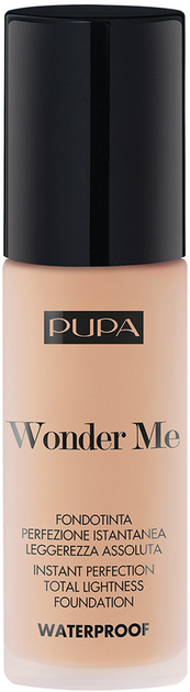 Podkład do twarzy Pupa Milano Wonder Me Fluid Foundation 030 Medium Beige 30 ml (8011607347612) - obraz 1