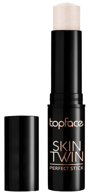 Rozświetlacz Topface Skin Twin Perfect Stick Highlighter w sztyfcie 001 9 g (8681217241572) - obraz 1