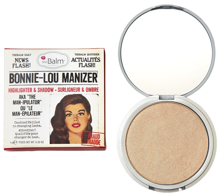 Rozświetlacz do twarzy TheBalm Bonnie - Lou Manizer 9 g (0681619811708) - obraz 1