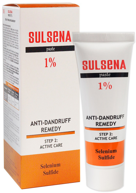 Паста Sulsena Anti-Dandruff 1% захист шкіри голови від лупи 75 мл (4823052201074) - зображення 1