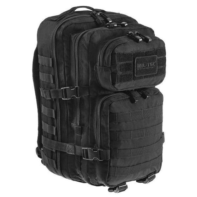 Рюкзак тактичний Mil-Tec Assault Pack Large 36 л - Black - зображення 2