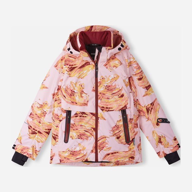 Акція на Дитяча зимова лижна термо куртка для дівчинки Reima Posio 5100076B_4011 128 см Рожева від Rozetka