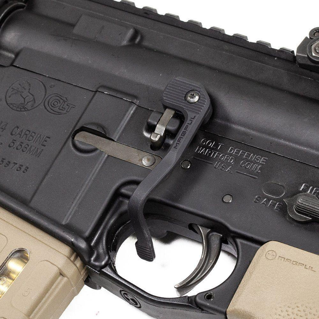 Рычаг управления затворной задержкой Magpul B.A.D. Lever - Battery Assist Device для AR15/M4. Цвет: Черный, - изображение 2