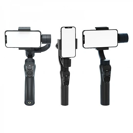 Ручний стабілізатор для смартфона 3-Axis H4 Gimbal WiWU S5B (стедікам, 3-осьовий, з триногою) - Чорний - зображення 2