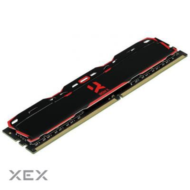 Пам'ять GOODRAM 16 GB (2x8GB) DDR4 2666 MHz IRDM X Black (IR ...