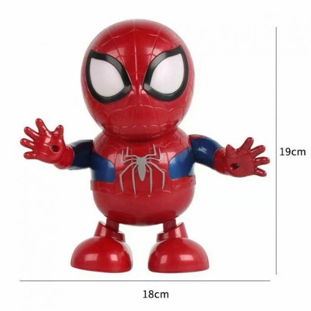 Интерактивная игрушка Человек Паук танцующий супер герой робот Dance Hero Marvel Spyder man со световыми и звуковыми эффектами (D-201909055) - Фото 2 Интерактивная игрушка Человек Паук танцующий супер герой робот Dance Hero Marvel Spyder man со световыми и звуковыми эффектами (D-201909055) - изображение 2