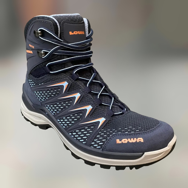 Кросівки жіночі трекінгові Lowa Innox Pro Gtx Mid Ws 36,5 р, колір Синій, легкі черевики жіночі трекінгові - зображення 1