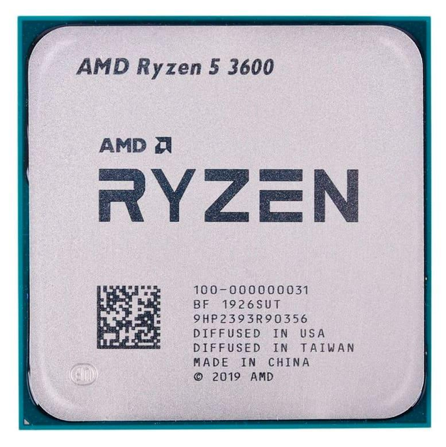 Процессор AMD Ryzen 5 3600 (3.6GHz 32MB 65W AM4) Multipack (100 ...